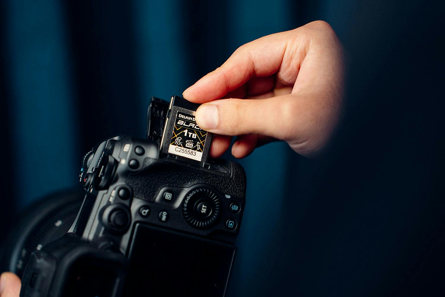 Minneskort i kamera Minneskort i kamera